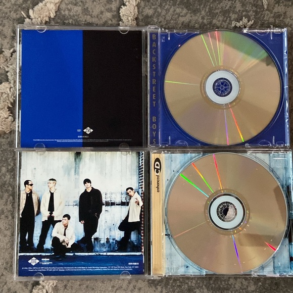 Backstreet Boys CDs Compact Discs Albums Black & Blue Self Titled Debut Boy Band - Picture 4 of 6